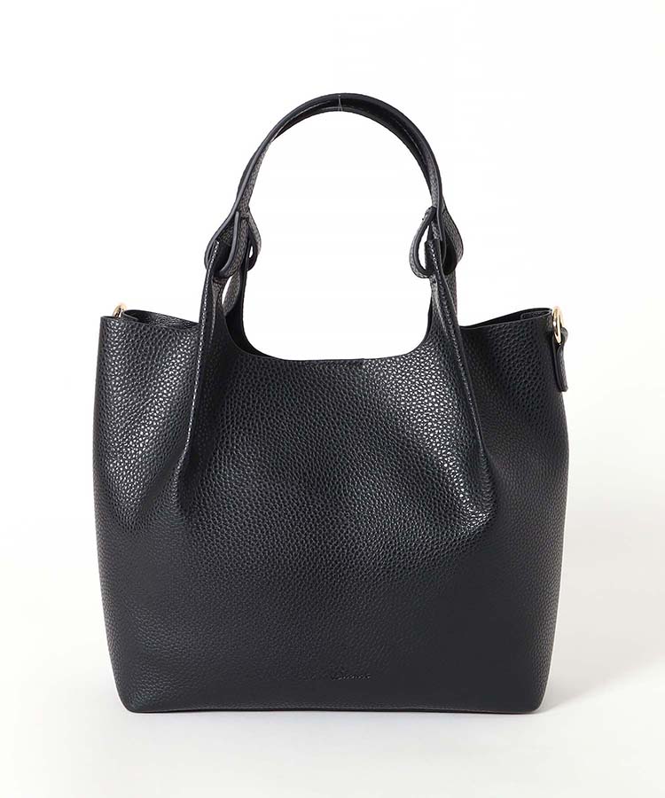 ≪SALE≫一枚合皮タックミニトート