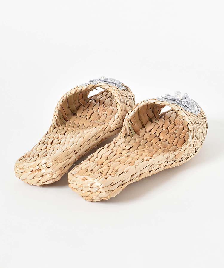 ≪SALE≫シアーフラワーガマスリッパ