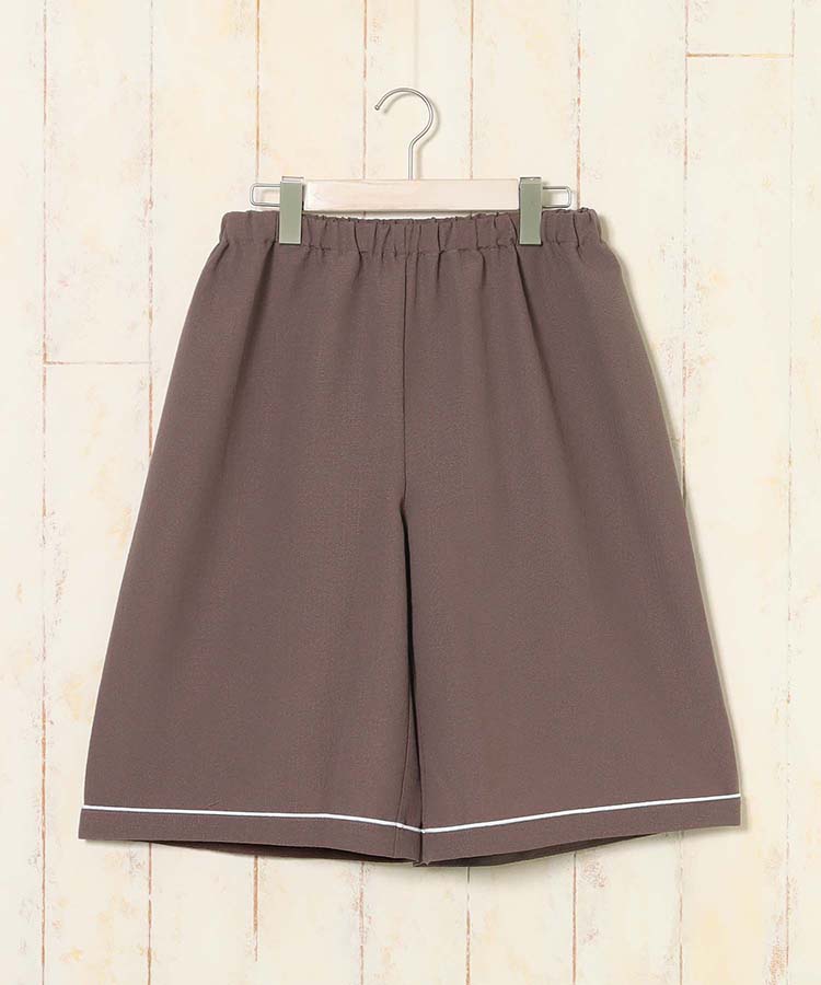 ≪SALE≫前開きパイピング半袖パジャマ