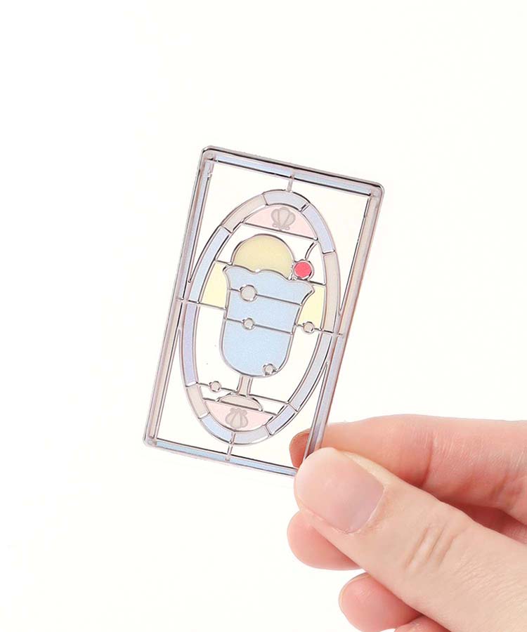 グラスパーラークリアステッカー