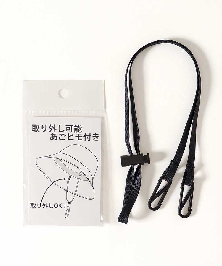ひんやりヒモ付リボンハット