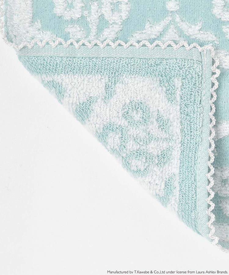 LAURA ASHELYフラワー刺繍ハンカチ