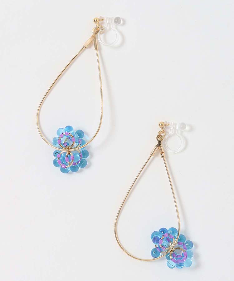 人気便利グッズ バブルフープ樹脂イヤリング アクセサリー イヤリング イヤリング・ノンホールピアス