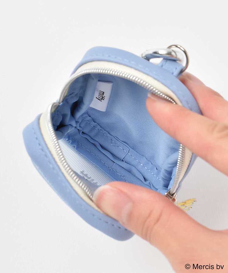 miffyブルードレスカラビナ付ポーチ