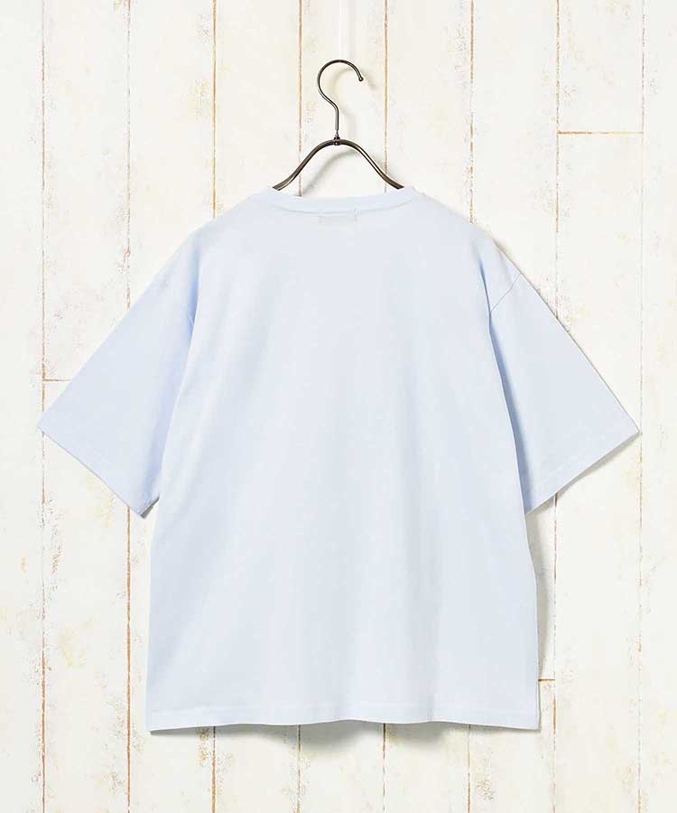 le petaleテリア刺繍リボンTシャツ