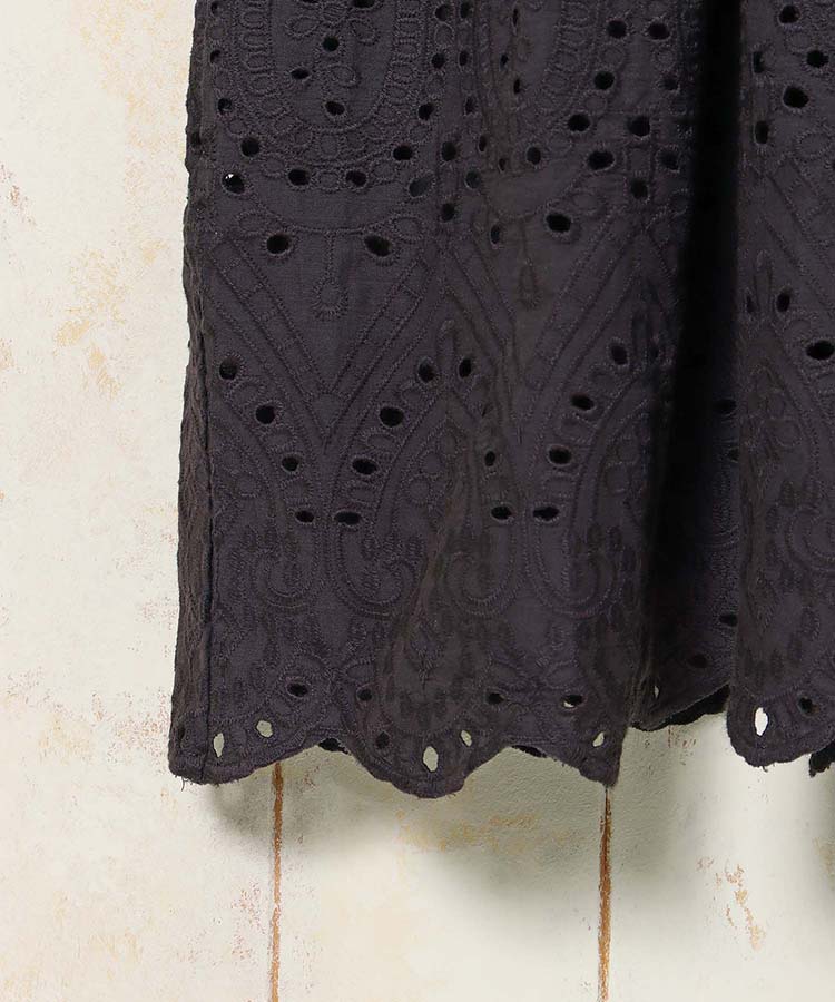 ≪SALE≫ティアード刺繍ワンピース