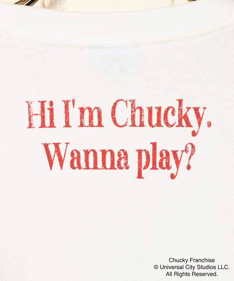 CHUCKYポスター風Tシャツ
