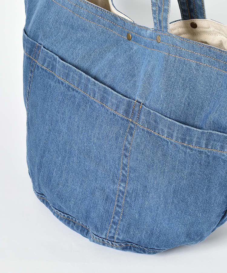 ≪SALE≫インドデニムトートバッグ