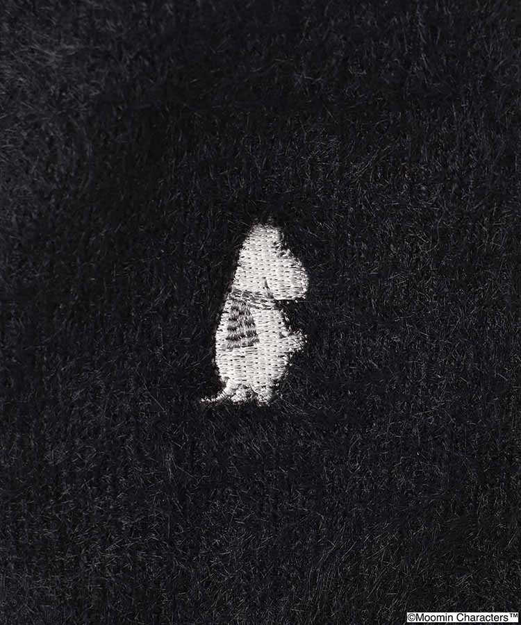 ムーミン刺繍フェザールームソックス