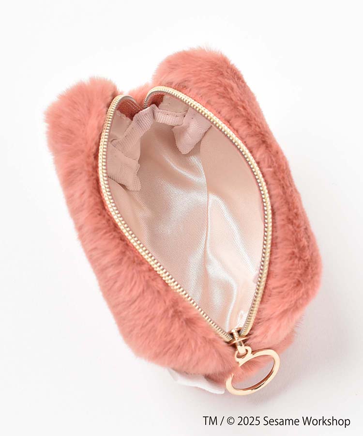 SESAME STREET FACE FURマイクロポーチ