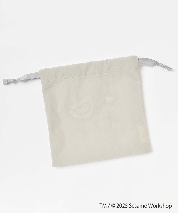 SESAME STREET EMBROIDERY巾着