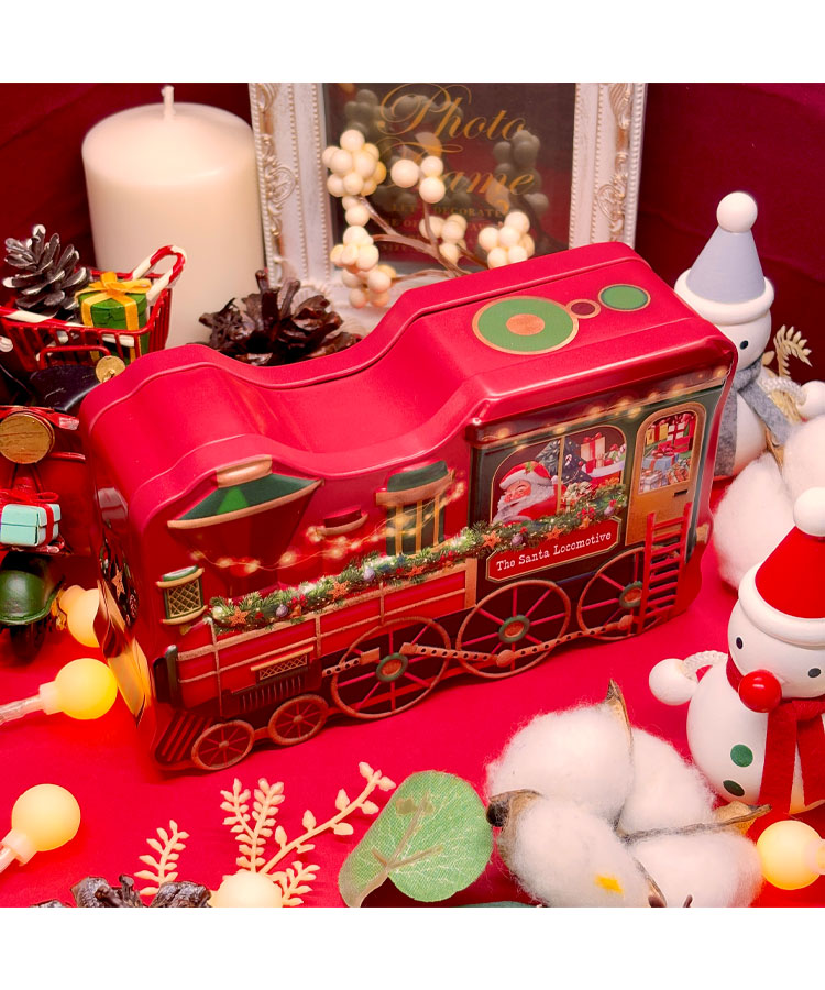 エウレカ サンタ機関車缶