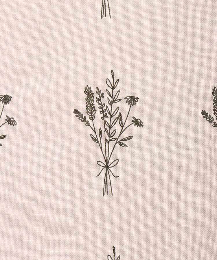 プリント総柄エプロン