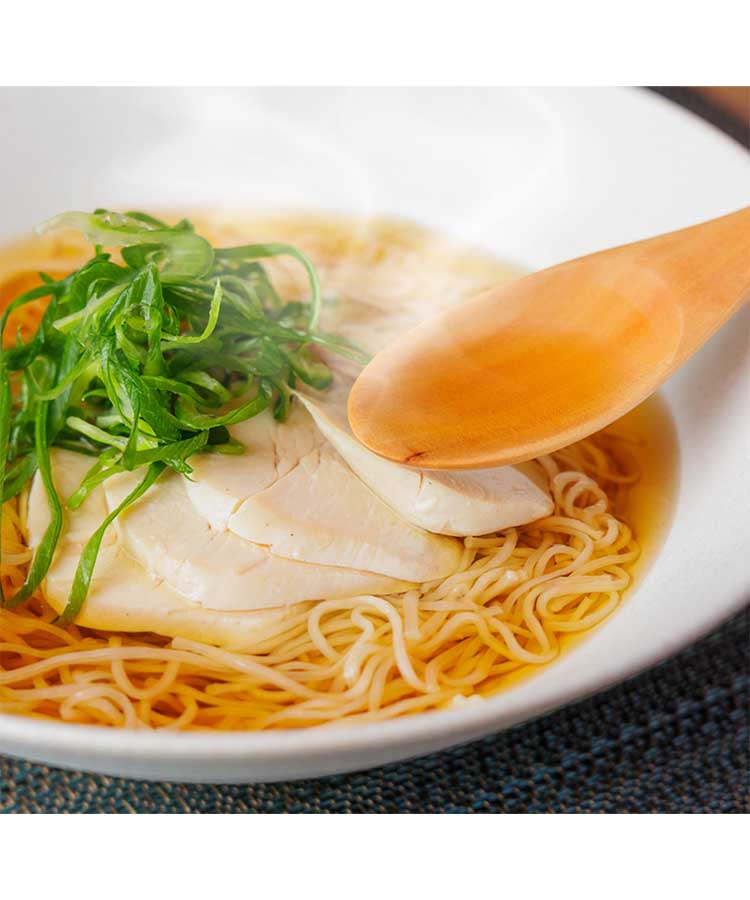 九条ねぎと地鶏の旨出汁にゅうめん