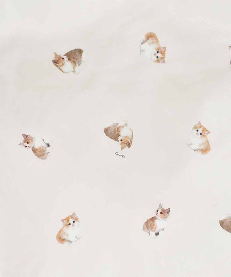 モチーフプリント保冷保温コンパクトエコバッグ