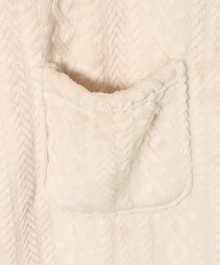 型押しマイクロノーカラーガウン26