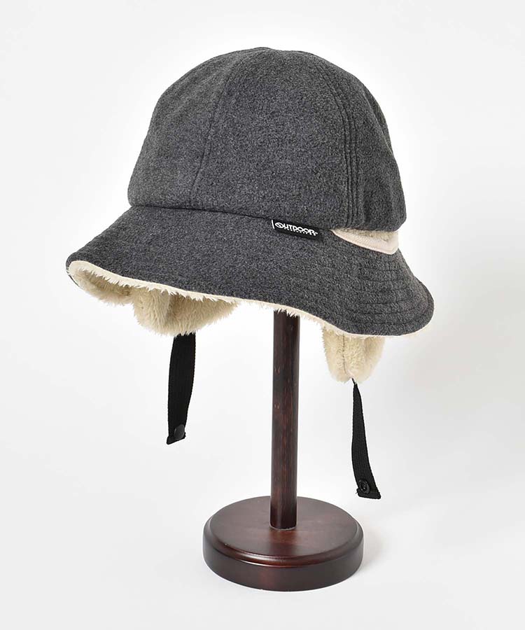 2WAY耳付きフリースメトロハット
