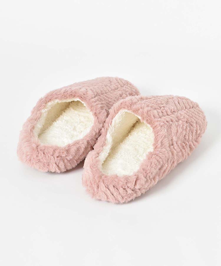 ≪SALE≫ヘリンボーンファースリッパ