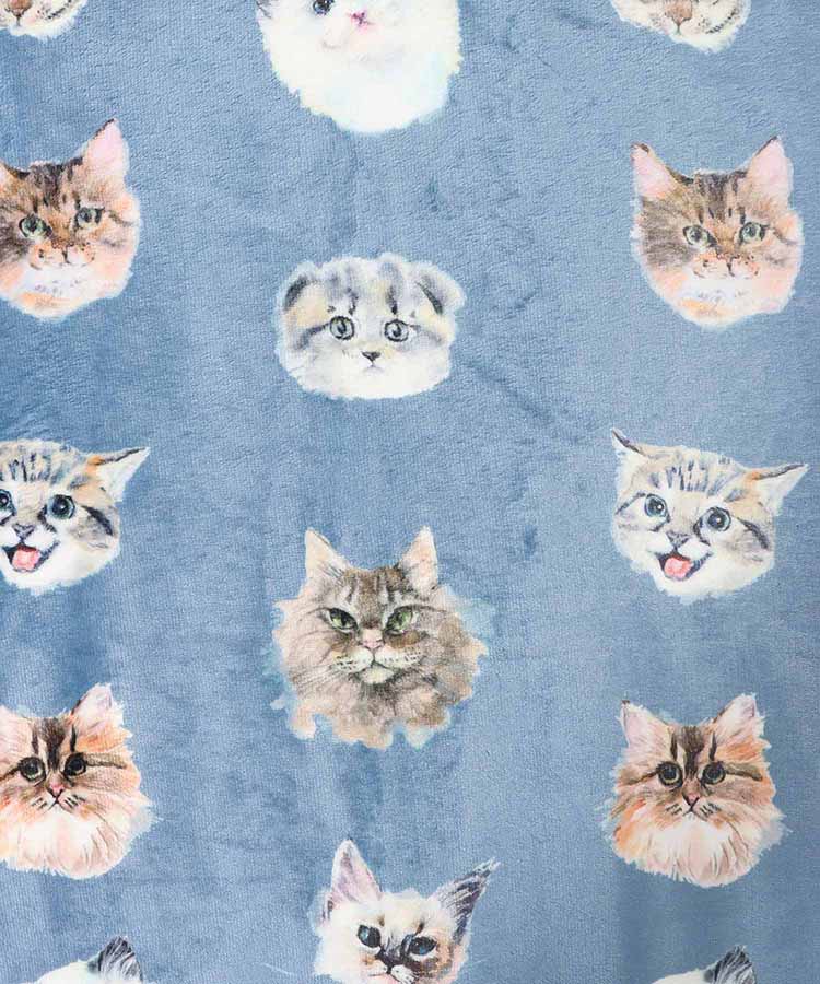 どうぶつフェイスブランケット