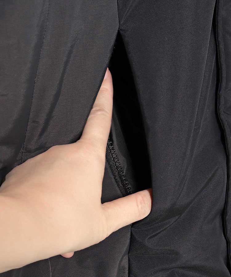 ボアナイロンオーバーコート