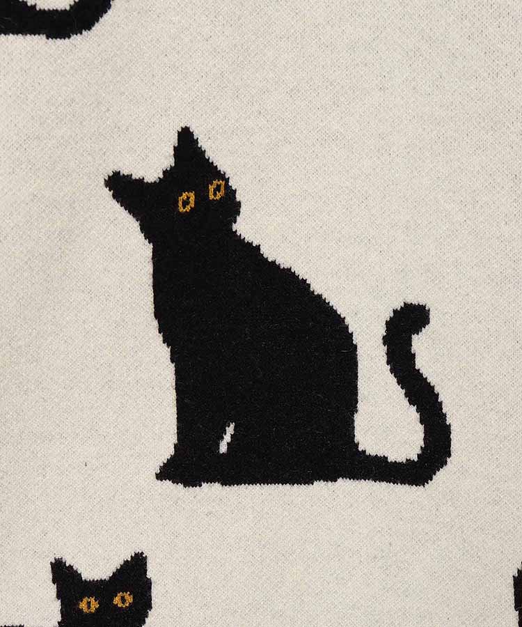 【WEB限定】アニマル総柄ニット