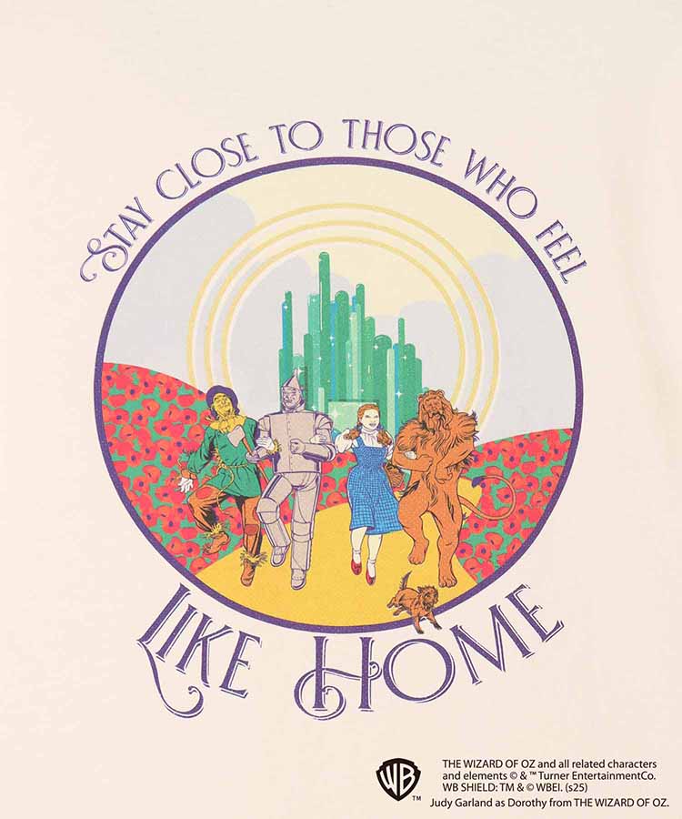 オズの魔法使リンガーバックプリントTシャツ