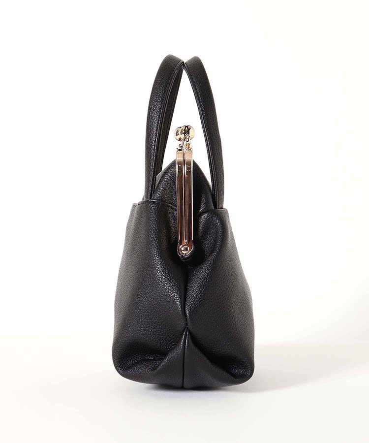 ハンドル付きがま口ミニショルダー