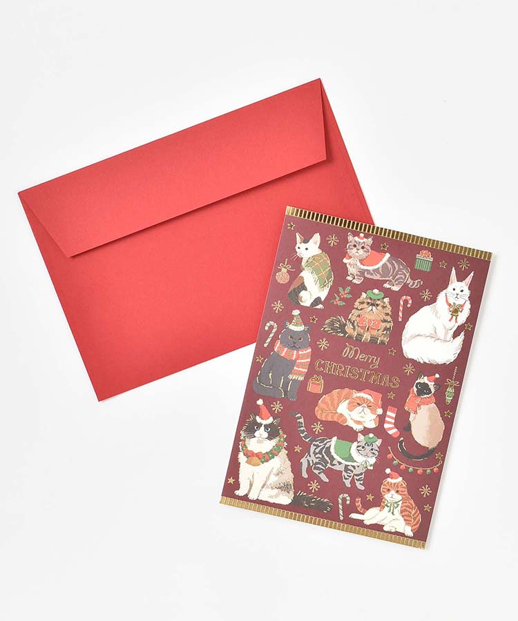 merryCHRISTMASカード