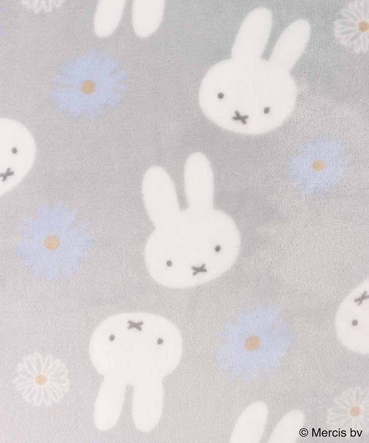 ミッフィーお花総柄ブランケット