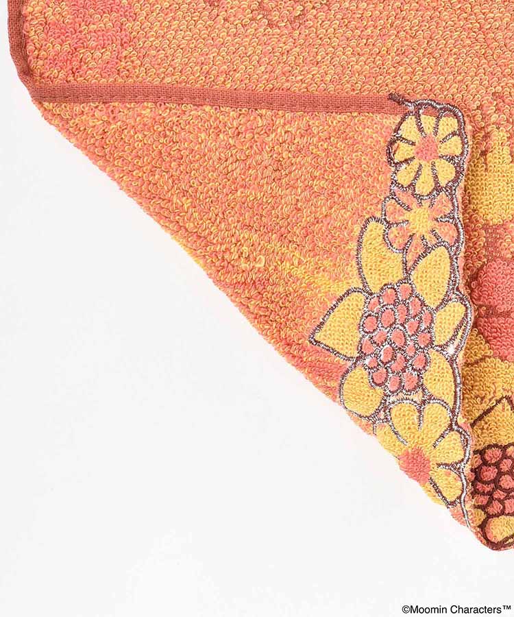 ムーミンクラシカルアップリケ刺繍ミニタオル