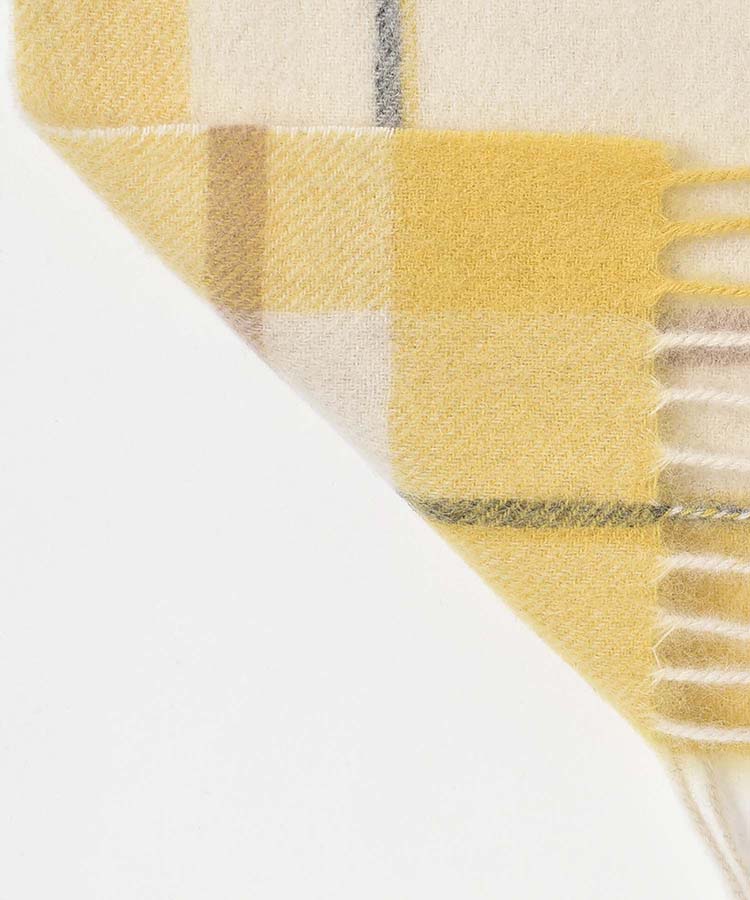 オリジナルネームウールチェックマフラー