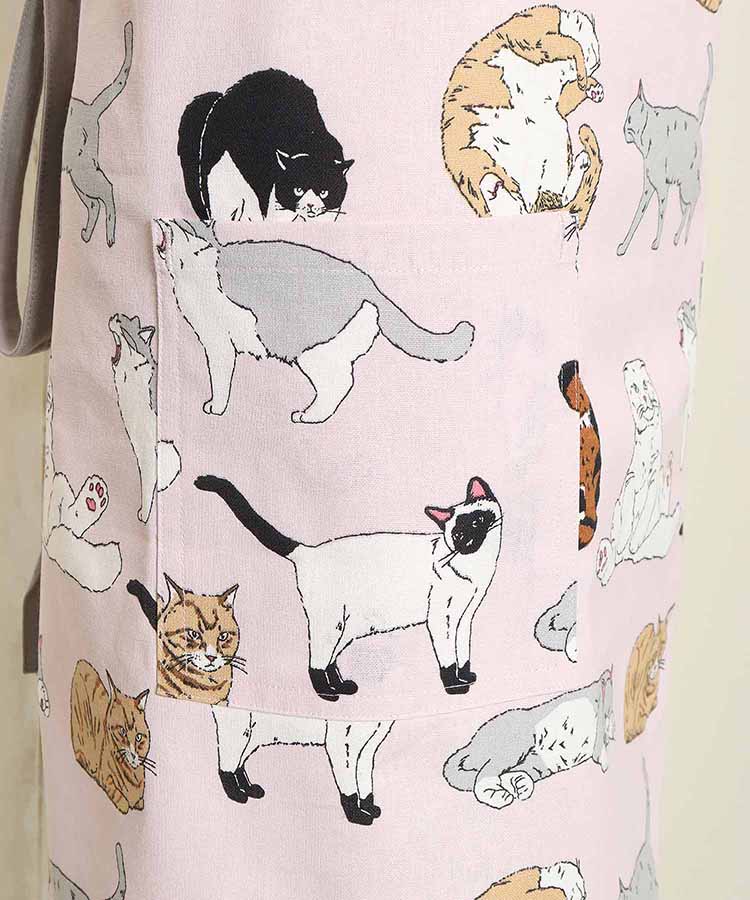 キャットフィーリングショートエプロン