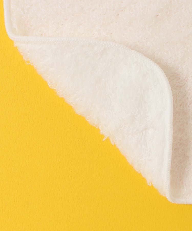 ふわふわたべものパイルハンカチ