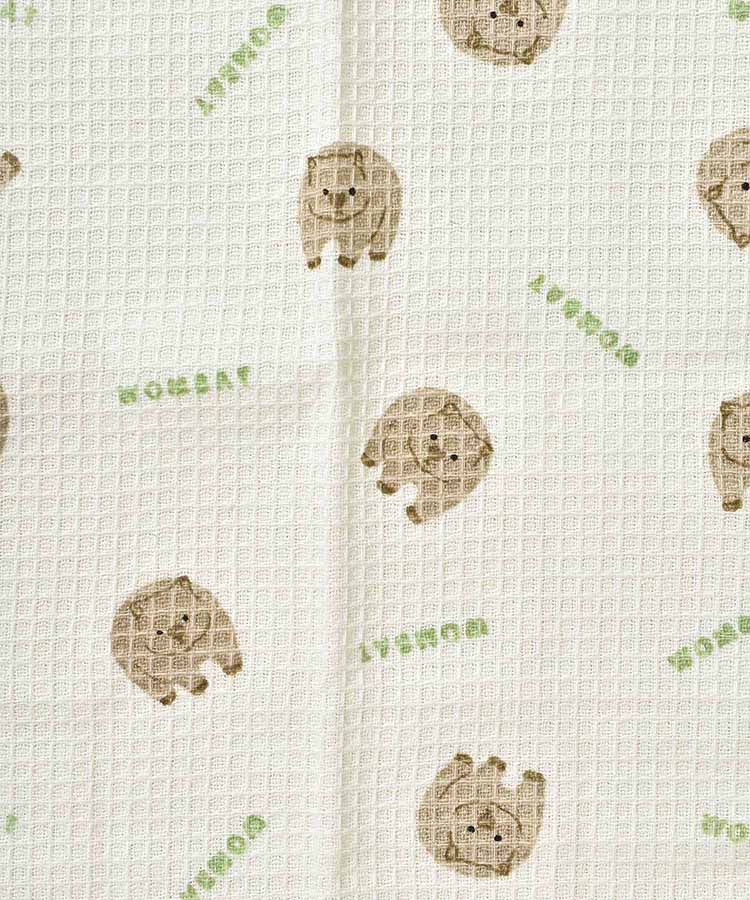 レアアニマル刺繍ディッシュクロス