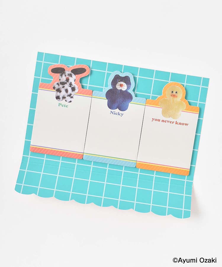 mojojojoダイカット付箋