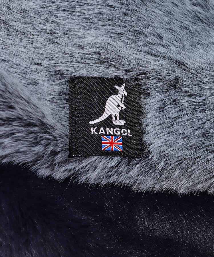 KANGOLスノートップファー配色スヌード