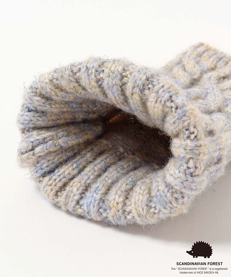 スカンジナビアンフォレスト  刺繍フィンガーレスグローブ