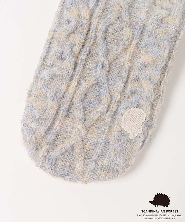 スカンジナビアンフォレスト 刺繍ネックウォーマー