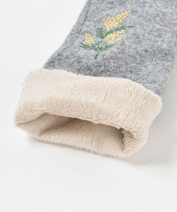 フィンガーレス刺繍グローブ