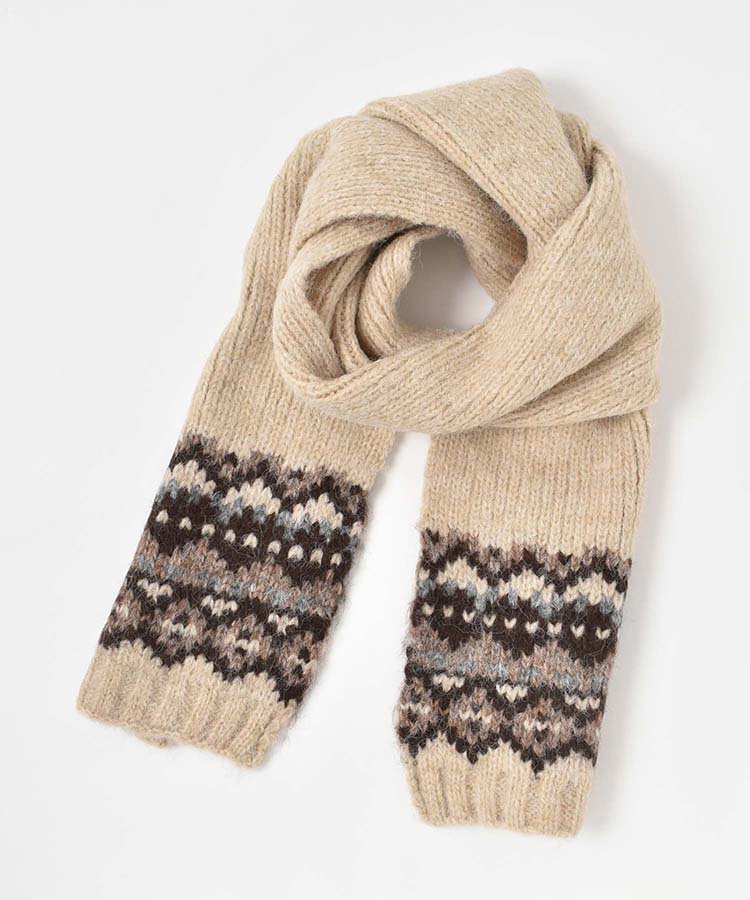 ジャガードマフラー