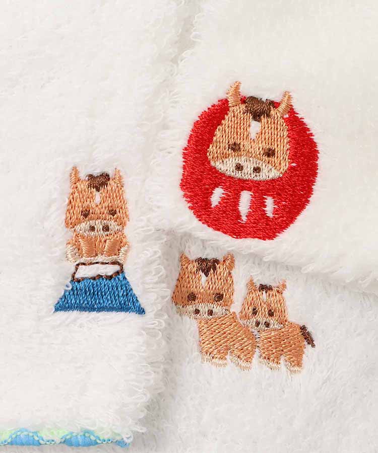 ご挨拶ふわふわハンカチ