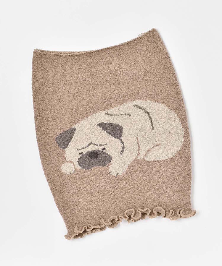 いぬ柄ソフトモールはらまき