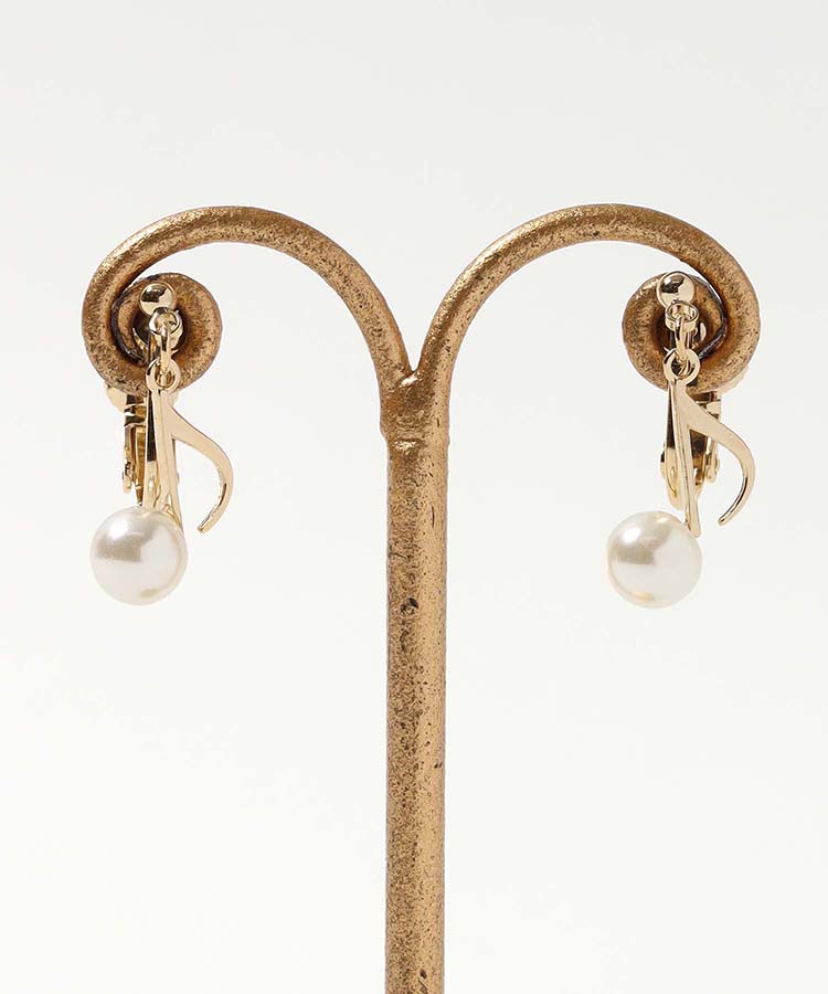 音符パールイヤリング