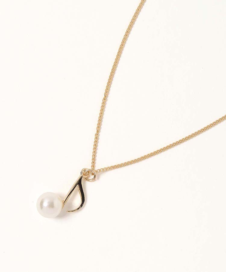 音符パールネックレス