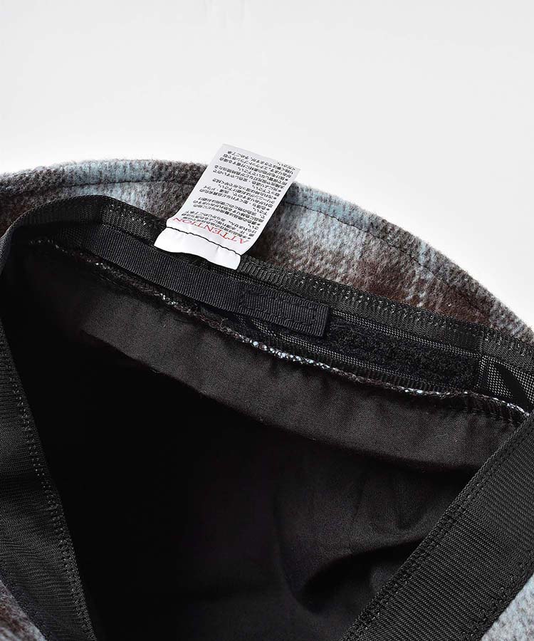 チェックパネルハット