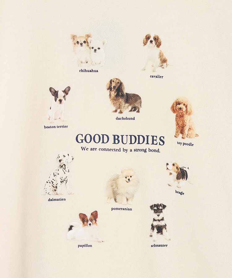 le petale GOOD BUDDIES DOGスウェット
