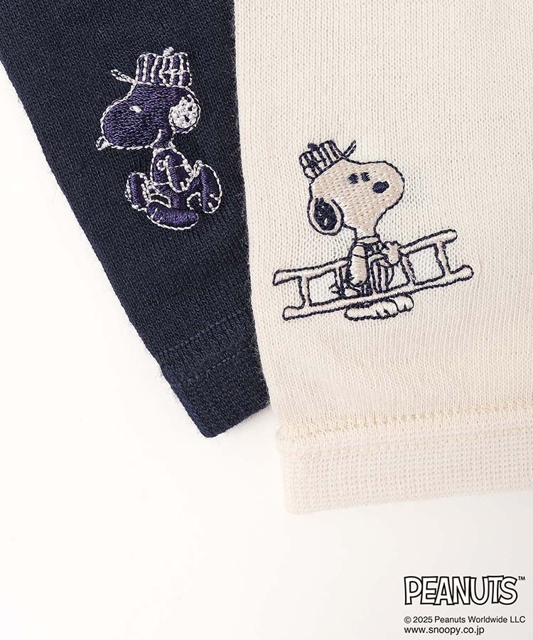 スヌーピー吸水速乾UVロンググローブ