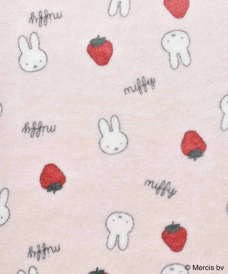 ミッフィーいちご柄ブランケット