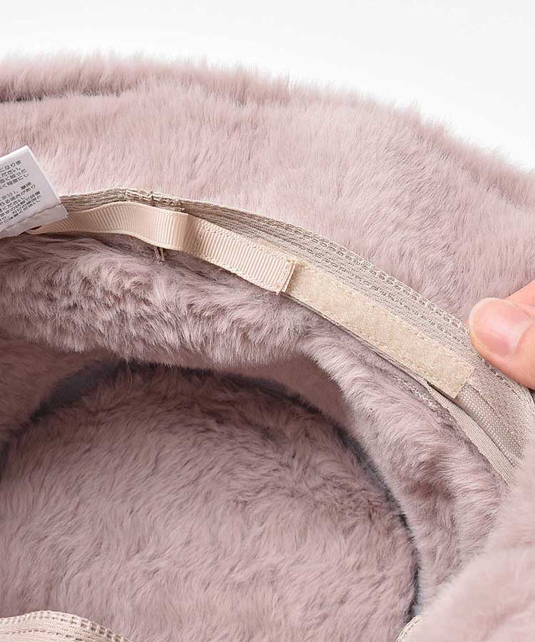 フェイクムートンバケットハット