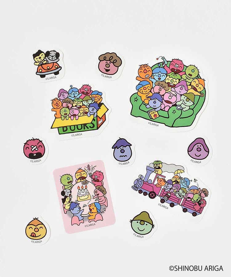 こんなこいるかなピースシール